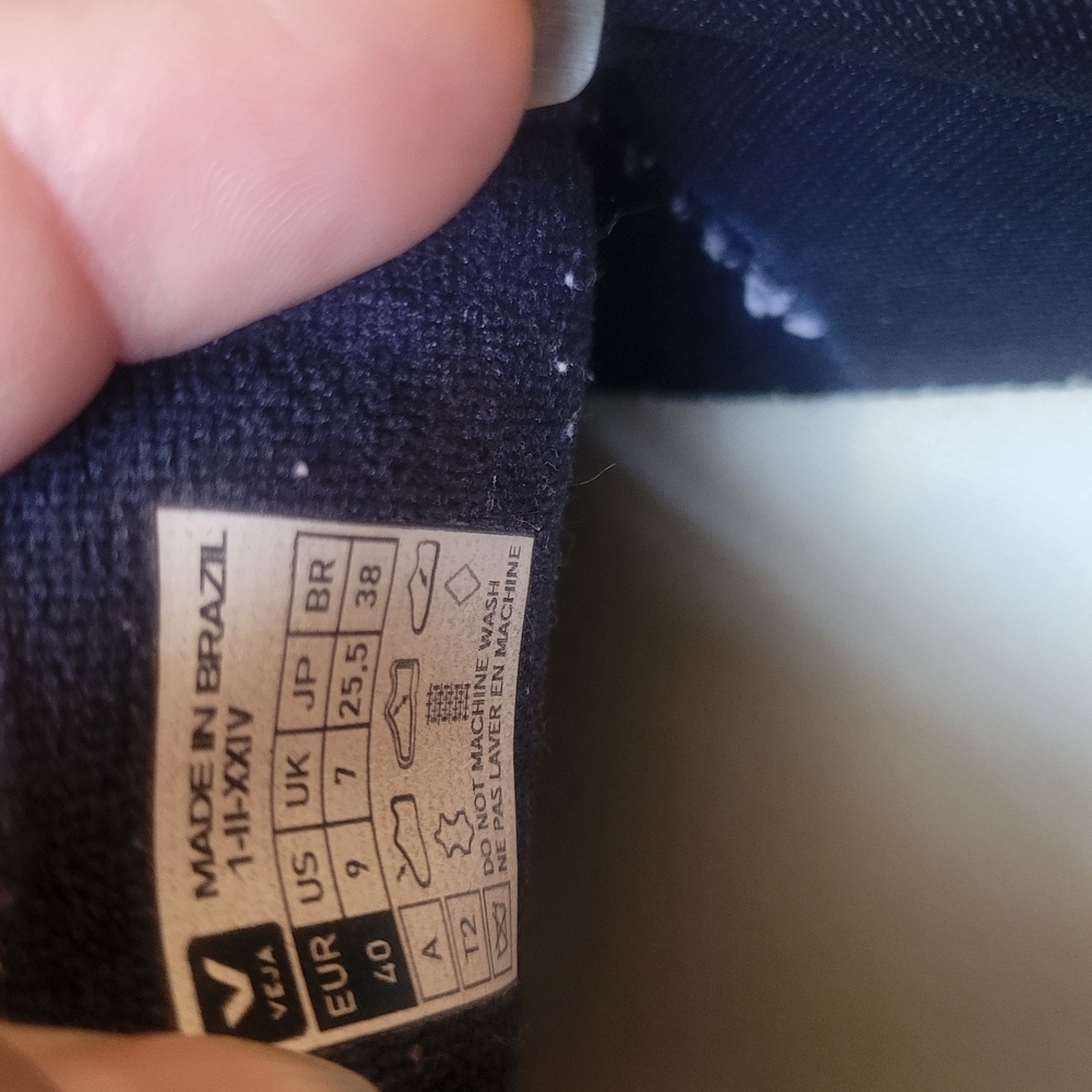 Veja V-90 Women's Purple Sneakers Sz9 - Picture 6 of 10